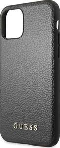 Guess Guess GUHCN65IGLBK iPhone 11 Pro Max czarny/black hard case Iridescent uniwersalny 3