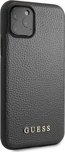Guess Guess GUHCN65IGLBK iPhone 11 Pro Max czarny/black hard case Iridescent uniwersalny 5