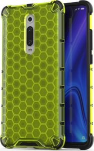 Hurtel Honeycomb etui pancerny pokrowiec z żelową ramką Xiaomi Mi 9T / Xiaomi Mi 9T Pro zielony uniwersalny 1