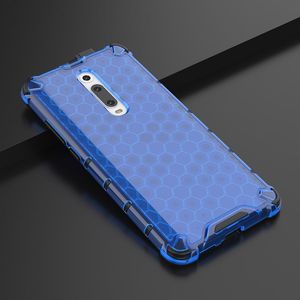 Hurtel Honeycomb etui pancerny pokrowiec z żelową ramką Xiaomi Mi 9T / Xiaomi Mi 9T Pro niebieski uniwersalny 10