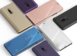 Hurtel Clear View Case futerał etui z klapką Xiaomi Redmi 8 czarny uniwersalny 4