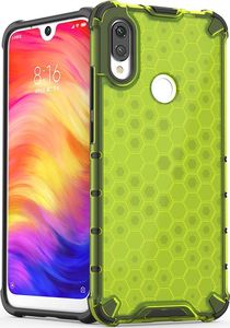 Hurtel Honeycomb etui pancerny pokrowiec z żelową ramką Xiaomi Redmi Note 7 przezroczysty uniwersalny 5