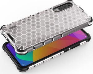 Hurtel Honeycomb etui pancerny pokrowiec z żelową ramką Xiaomi Mi CC9e / Xiaomi Mi A3 przezroczysty uniwersalny 3