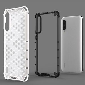 Hurtel Honeycomb etui pancerny pokrowiec z żelową ramką Xiaomi Mi CC9e / Xiaomi Mi A3 przezroczysty uniwersalny 5