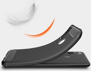 Hurtel Carbon Case etui Samsung Galaxy M30s czarne 6
