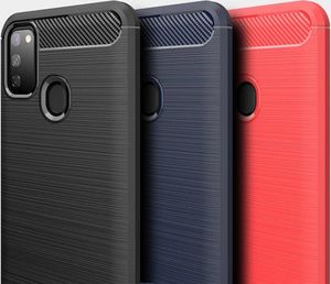 Hurtel Carbon Case etui Samsung Galaxy M30s czarne 7