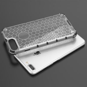 Hurtel Honeycomb etui pancerny pokrowiec z żelową ramką iPhone 8 Plus / iPhone 7 Plus zielony uniwersalny 8