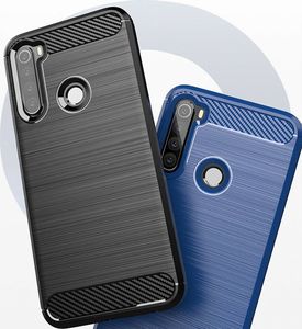 Hurtel Carbon Case elastyczne etui pokrowiec Xiaomi Redmi Note 8 czarny uniwersalny 2