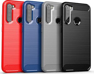 Hurtel Carbon Case elastyczne etui pokrowiec Xiaomi Redmi Note 8 czarny uniwersalny 4