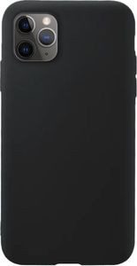 Hurtel Silicone Case elastyczne silikonowe etui pokrowiec iPhone 11 Pro czarny uniwersalny 1