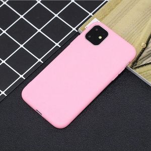 Hurtel Silicone Case elastyczne silikonowe etui pokrowiec iPhone 11 Pro różowy uniwersalny 5