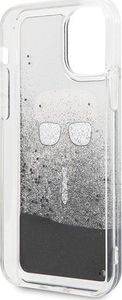 Karl Lagerfeld Karl Lagerfeld KLHCN58ICGBK iPhone 11 Pro czarny/black Iconic Glitter uniwersalny 4