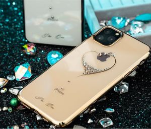 Kingxbar Kingxbar Wish Series etui ozdobione oryginalnymi Kryształami Swarovskiego Samsung Galaxy Note 10 Plus czarny uniwersalny 11