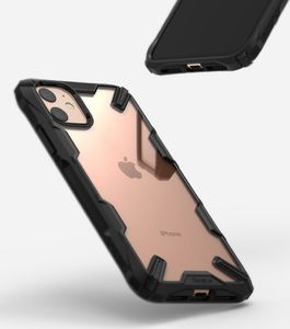 Ringke Ringke Fusion X Matte etui pancerny pokrowiec z ramką iPhone 11 czarny (XMAP0001) uniwersalny 6