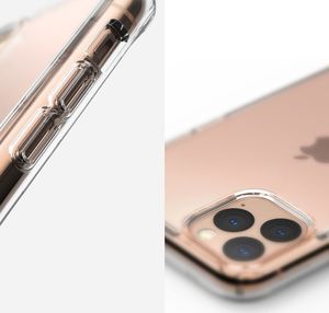 Ringke Ringke Fusion Matte etui pokrowiec z żelową ramką iPhone 11 Pro przezroczysty (FMAP0002) uniwersalny 4