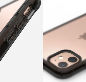 Ringke Ringke Fusion Matte etui pokrowiec z żelową ramką iPhone 11 przezroczysty (FMAP0001) uniwersalny 3