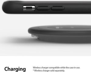 Ringke Ringke Air S ultracienkie żelowe etui pokrowiec iPhone 11 Pro Max czarny (ADAP0016) uniwersalny 3