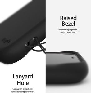 Ringke Ringke Air S ultracienkie żelowe etui pokrowiec iPhone 11 Pro Max czarny (ADAP0016) uniwersalny 5