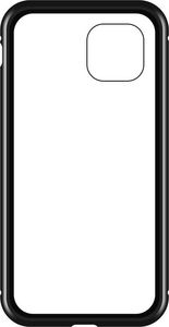 Wozinsky Wozinsky Full Magnetic Case magnetyczne etui 360 pokrowiec na przód i tył z wbudowanym szkłem iPhone 11 Pro czarno-przezroczysty uniwersalny 4