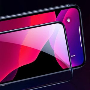 Baseus Baseus 2x szkło na cały ekran Full Screen 0.3mm 9H Privacy Anti-Spy iPhone 11 Pro / iPhone XS / iPhone X + pozycjoner czarny (SGAPIPH58S-WC01) uniwersalny 14