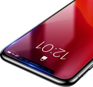 Baseus Baseus zestaw 2x szkło hartowane 0.15mm 9H Anti-bluelight iPhone 11 Pro / iPhone XS / iPhone X + pozycjoner (SGAPIPH58S-FC02) uniwersalny 5