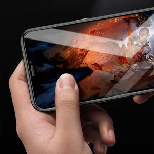 Baseus Baseus szkło hartowane 0.3mm 9H Anti-bluelight iPhone 11 Pro Max / iPhone XS Max + pozycjoner (SGAPIPH65-LF02) uniwersalny 16