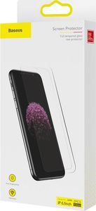 Baseus Baseus szkło hartowane 0.3mm 9H Anti-bluelight iPhone 11 / iPhone XR + pozycjoner (SGAPIPH61-LF02) uniwersalny 20