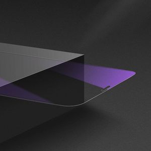 Baseus Baseus szkło hartowane 0.3mm 9H Anti-bluelight iPhone 11 / iPhone XR + pozycjoner (SGAPIPH61-LF02) uniwersalny 4