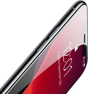 Baseus Baseus szkło hartowane na cały ekran Full Screen z ramką 0.23mm 9H iPhone 11 Pro Max / iPhone XS Max + pozycjoner czarny (SGAPIPH65-APE01) uniwersalny 4