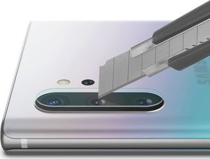 Ringke Ringke Invisible Defender 3x ID Glass Camera szkło hartowane na tylny aparat kamerę 0.15mm Samsung Galaxy Note 10 Plus / Galaxy Note 10 (IGSG0014) uniwersalny 2