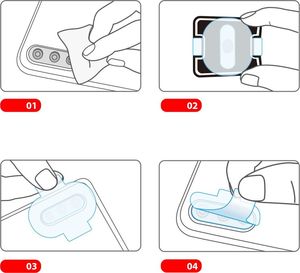 Ringke Ringke Invisible Defender 3x ID Glass Camera szkło hartowane na tylny aparat kamerę 0.15mm Samsung Galaxy Note 10 Plus / Galaxy Note 10 (IGSG0014) uniwersalny 3