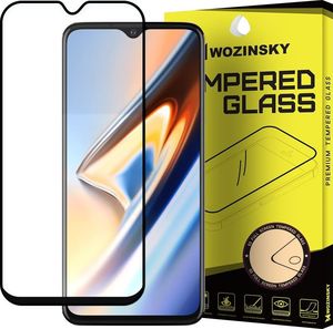 Wozinsky Wozinsky super wytrzymałe szkło hartowane Full Glue na cały ekran z ramką Case Friendly OnePlus 7T czarny uniwersalny 1