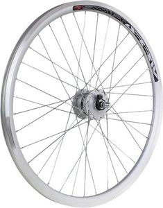 Stars Circle Koło przednie 26" obręcz stożek Arriv srebrna ,piasta Shimano z prądnicą 3 W Uniwersalny 2
