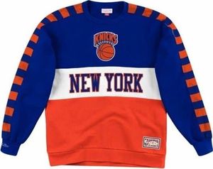 Mitchell & Ness Bluza męska Leading Scorer Fleece Crew New York Knicks granatowa r. XXL (FCNKDF18025-NYKROYA) 1