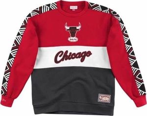 Mitchell & Ness Bluza męska Leading Scorer Fleece Crew Chicago Bulls czerwona r. XL (FCNKDF18025-CBUSCAR) 1