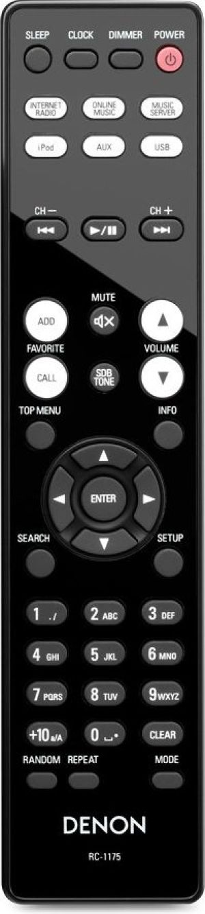 Wieża Denon DRA-N5 + SCN5 PICCOLO Czarna 4