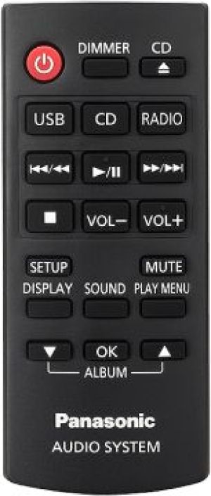 Wieża Panasonic SC-HC19 EC-K czarna 3