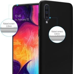 Crong Smooth Skin Etui Samsung Galaxy A50 / A50s (czarny) 4