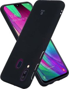 Crong Smooth Skin Etui Samsung Galaxy A40 (czarny) 2