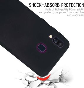 Crong Smooth Skin Etui Samsung Galaxy A40 (czarny) 5