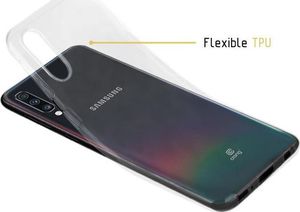 Crong Crong Crystal Slim Cover etui Samsung Galaxy A70 (przezroczysty) 2