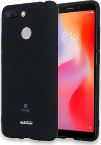 Crong Smooth Skin Etui Xiaomi Redmi 6A (czarny) 3