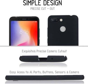 Crong Smooth Skin Etui Xiaomi Redmi 6A (czarny) 4