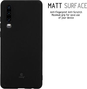 Crong Crong Soft Skin Cover etui Huawei P30 (czarne) 2