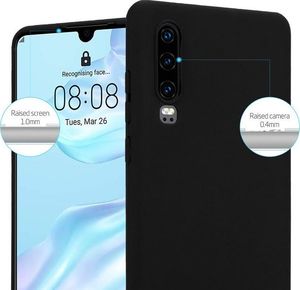 Crong Crong Soft Skin Cover etui Huawei P30 (czarne) 6