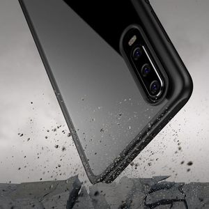 Crong Crong Clear Cover etui Huawei P30 (czarny) 4