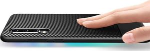 Crong Crong Prestige Carbon etui Huawei P30 (czarny) 5
