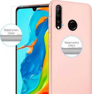 Crong Crong Smooth Skin Etui Huawei P30 Lite różowe złoto 4