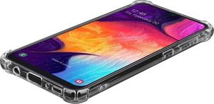 Crong Crong Hybrid Protect Cover Etui Samsung Galaxy A50 (przezroczysty) 3