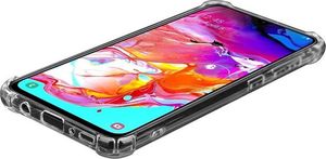 Crong Crong Hybrid Protect Cover Etui Samsung Galaxy A70 (2019) (przezroczysty) 3